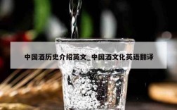 中国酒历史介绍英文_中国酒文化英语翻译
